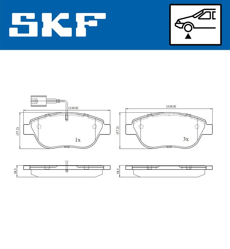 BRAKE - BRAKE PAD PV|25-04