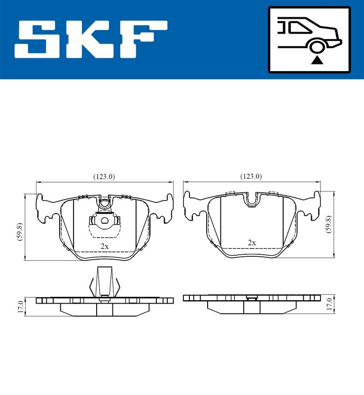 BRAKE - BRAKE PAD PV|25-04