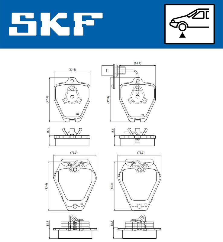 BRAKE PADS KIT|25-04