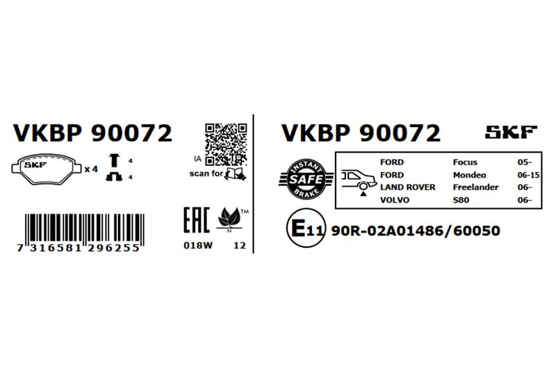 BRAKE - BRAKE PAD PV|25-04