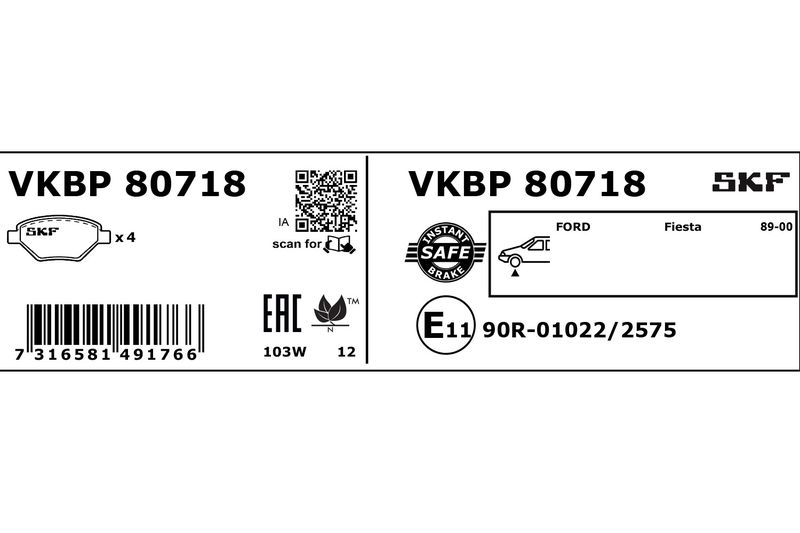 BRAKE - BRAKE PAD PV|25-04