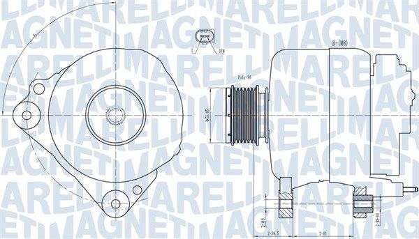 MAGNETI MARELLI ALKATRÉSZ|Csak távoli készlet esetén szállítjuk 2025.4.25