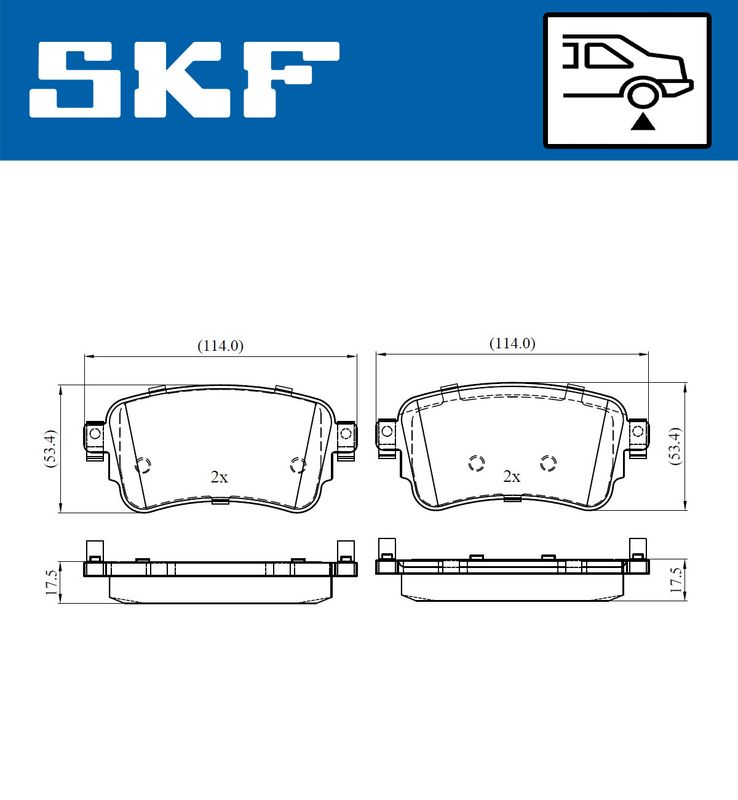 BRAKE - BRAKE PAD PV|25-04