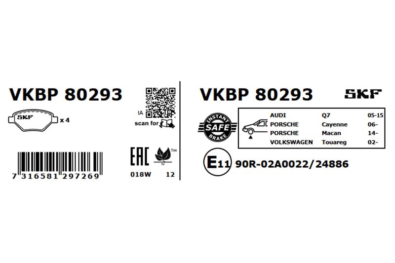 BRAKE - BRAKE PAD PV|25-04
