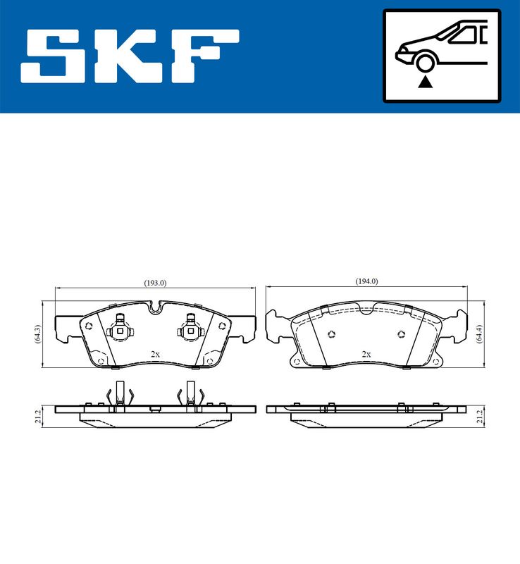 BRAKE - BRAKE PAD PV|25-04
