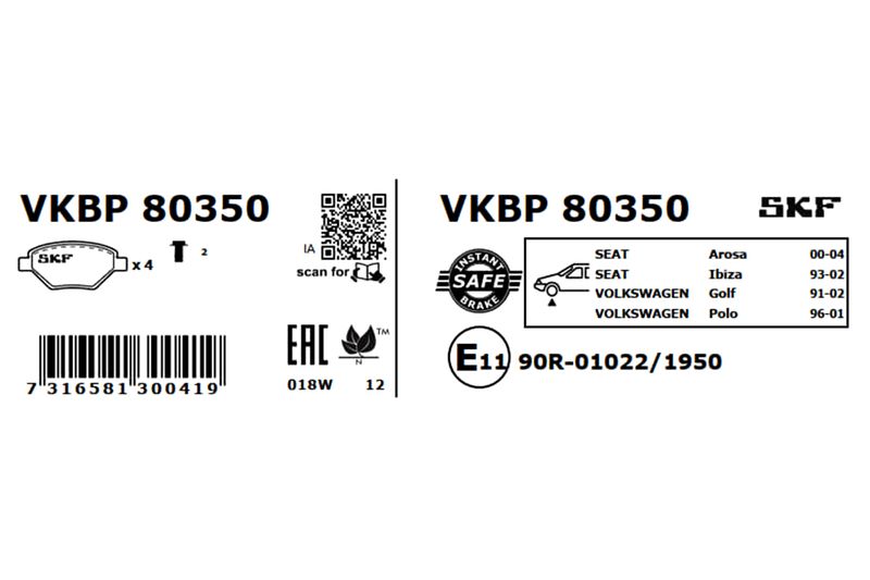 BRAKE - BRAKE PAD PV|25-04