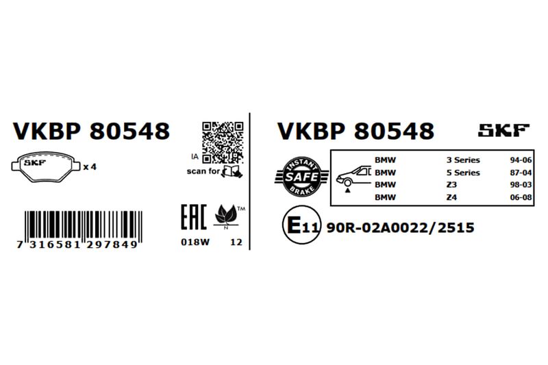 BRAKE - BRAKE PAD PV|25-04