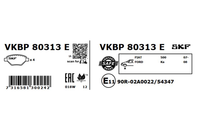 BRAKE - BRAKE PAD PV|25-04