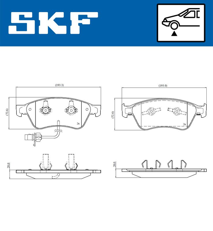 BRAKE - BRAKE PAD PV|25-04