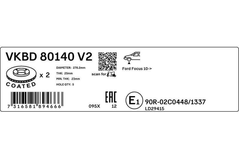 BRAKE - BRAKE PAD PV|25-12