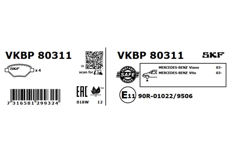 BRAKE - BRAKE PAD PV|25-08