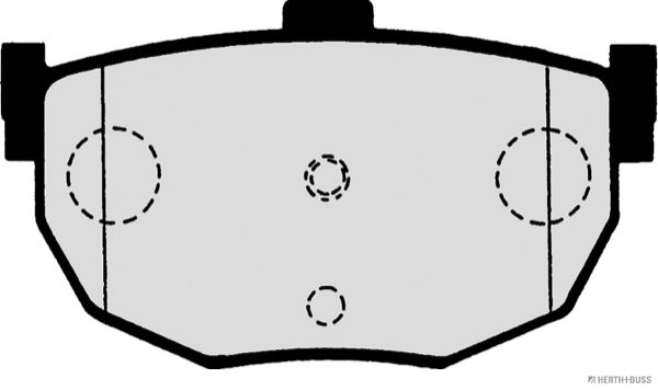 Brake Pad Set, disc brake Hinterachse|WVA:21122|ohne aku|2-5 munkanapos szállítás 13:30-ig rendelve 2025.2