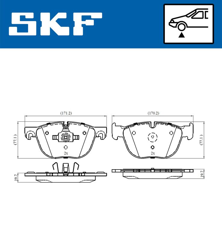 BRAKE - BRAKE PAD PV|25-04