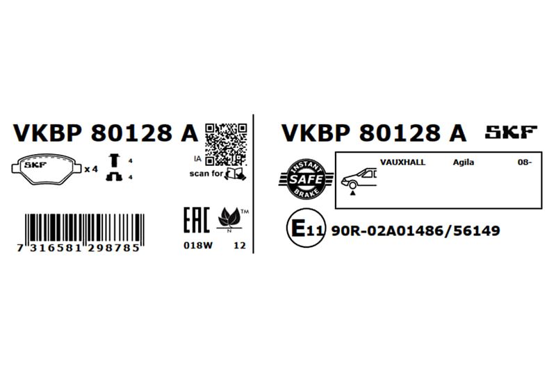 BRAKE - BRAKE PAD PV|25-04