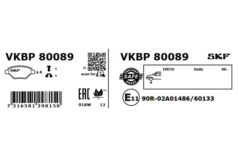 BRAKE - BRAKE PAD PV|25-04