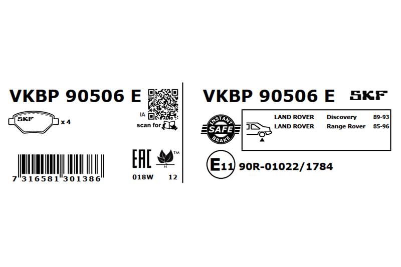 BRAKE - BRAKE PAD PV|25-04