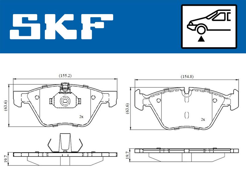 BRAKE - BRAKE PAD PV|25-04