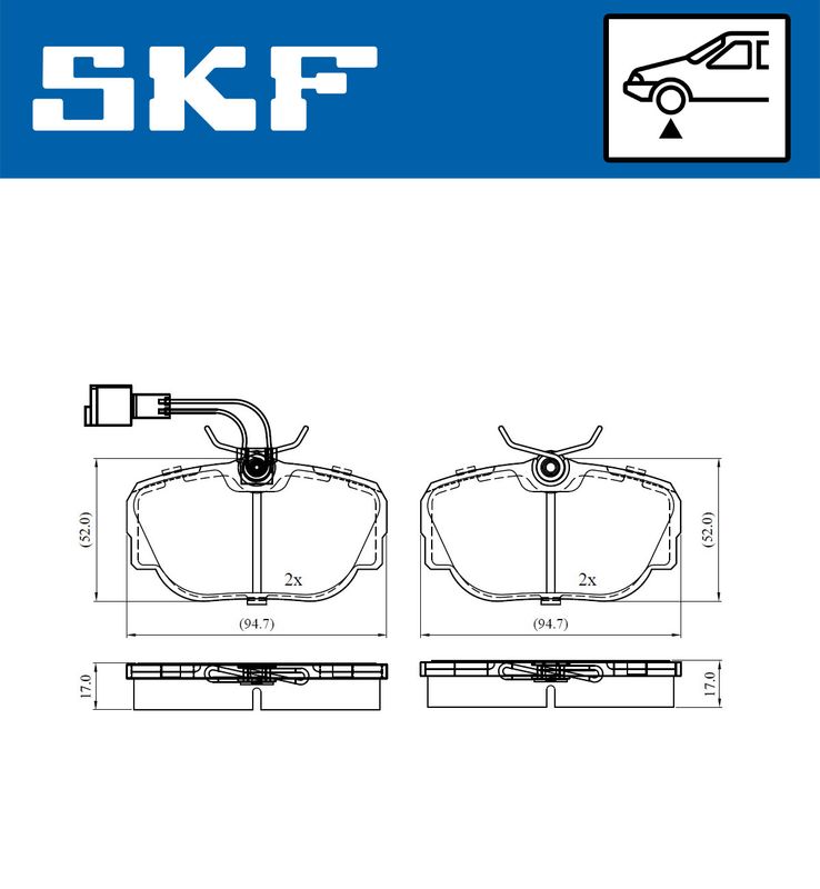 BRAKE - BRAKE PAD PV|25-04
