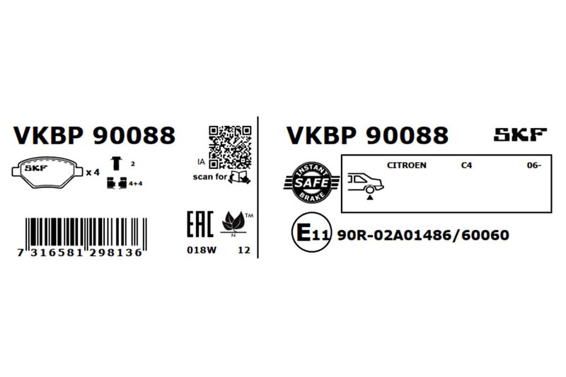 BRAKE - BRAKE PAD PV|25-04