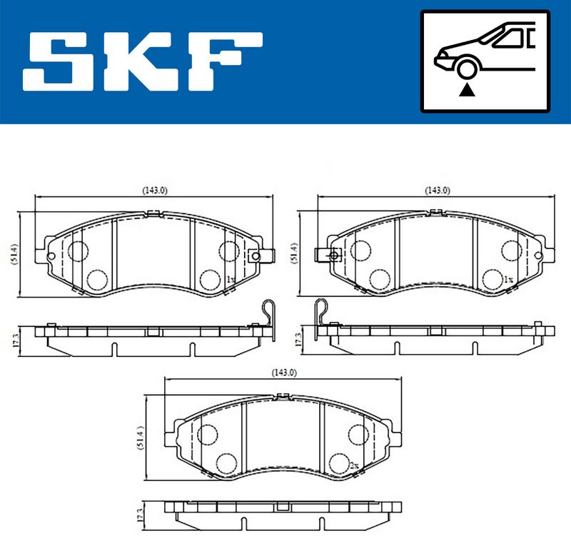 BRAKE - BRAKE PAD PV|25-04