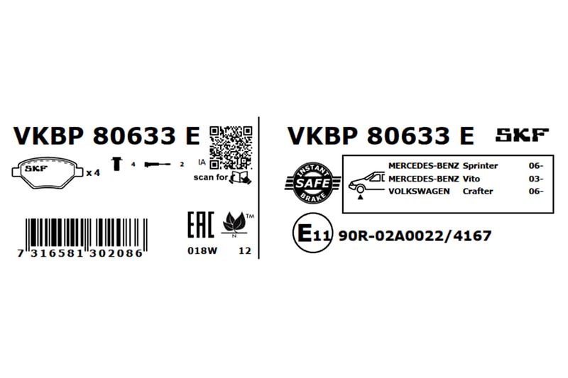 BRAKE - BRAKE PAD PV|25-04