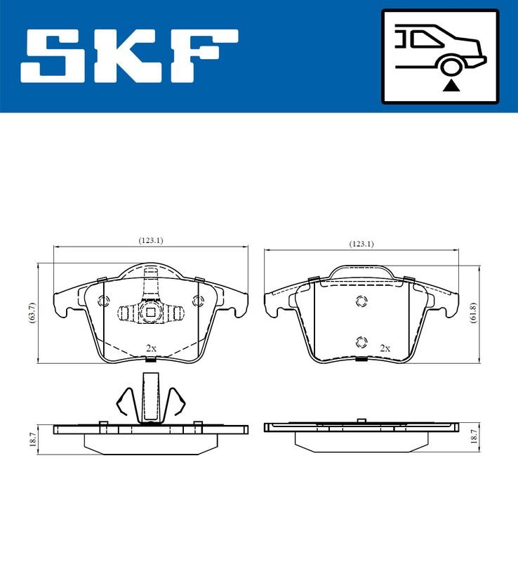 BRAKE - BRAKE PAD PV|25-04