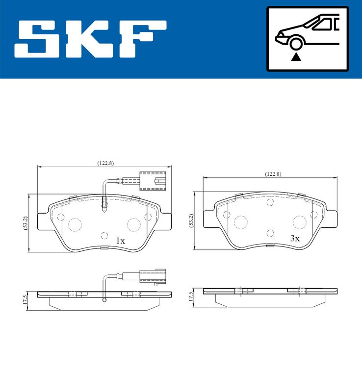 BRAKE - BRAKE PAD PV|25-04