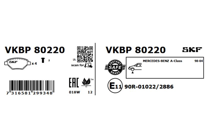 BRAKE - BRAKE PAD PV|25-04