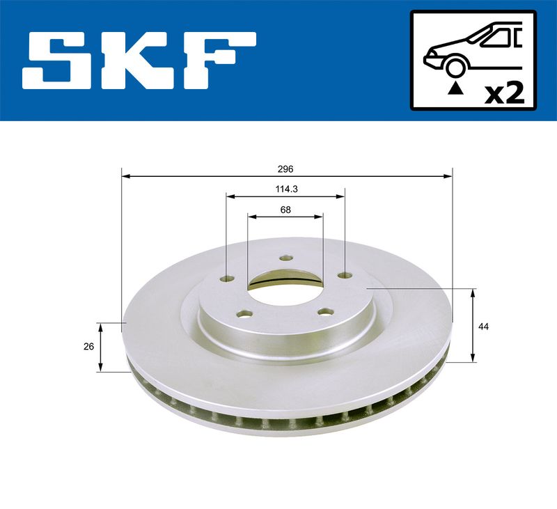 BRAKE - BRAKE DISK PV|25-08