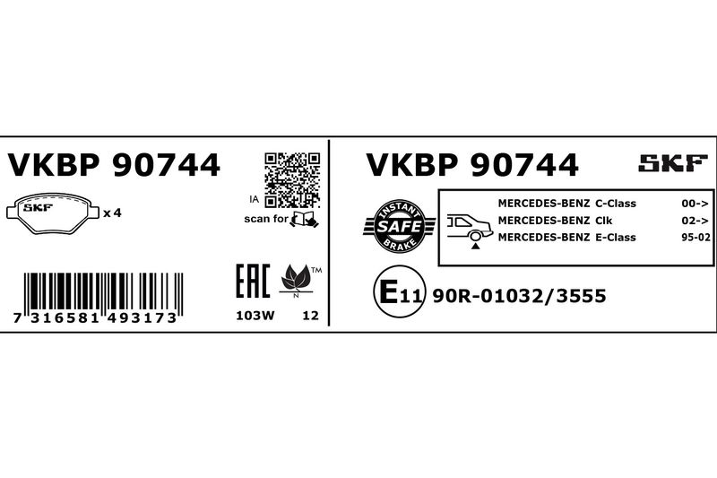 BRAKE - BRAKE PAD PV|25-04