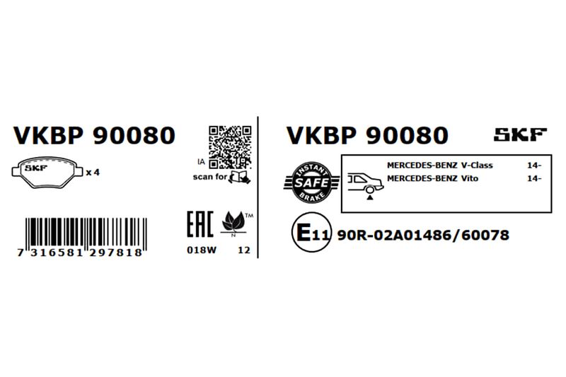 BRAKE - BRAKE PAD PV|25-04