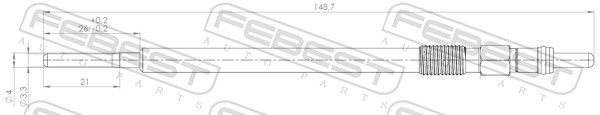 FEBEST alkatrész|Távoli klt. esetén 1-2 m.napos szállítás 2025.5.2
