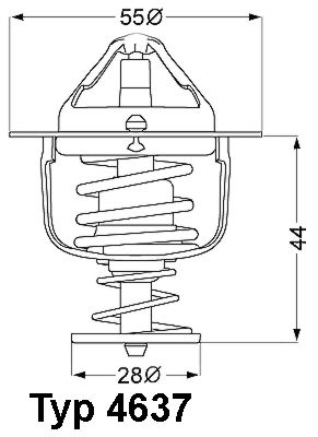 THERMOSTAT FUER VOLVO|1 munkanapos beszerzés 2025.4