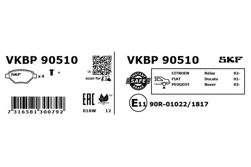 BRAKE - BRAKE PAD PV|25-04
