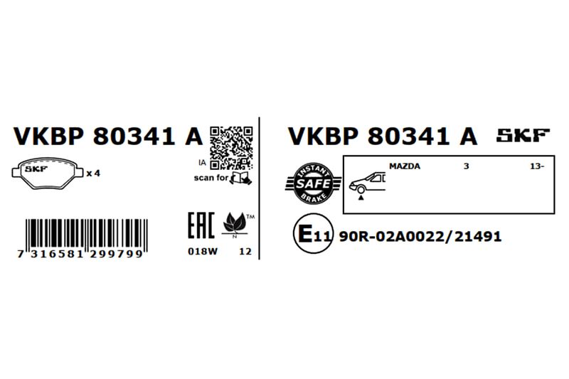 BRAKE - BRAKE PAD PV|25-08