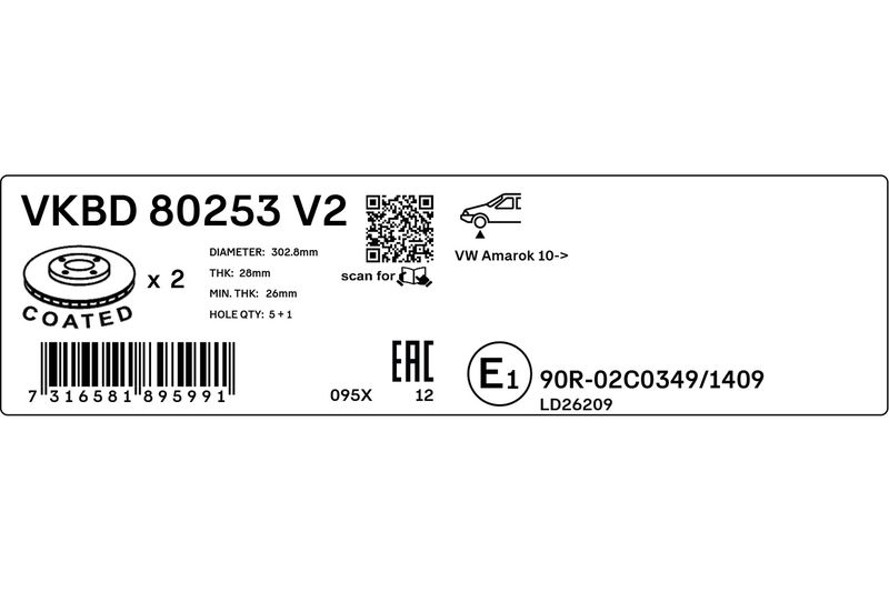 BRAKE - BRAKE DISK PV|25-04