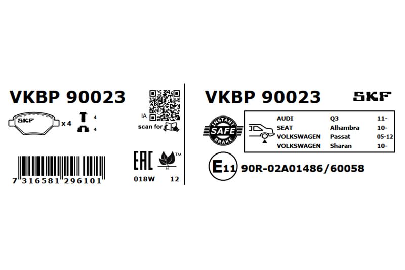 BRAKE PADS KIT|25-04