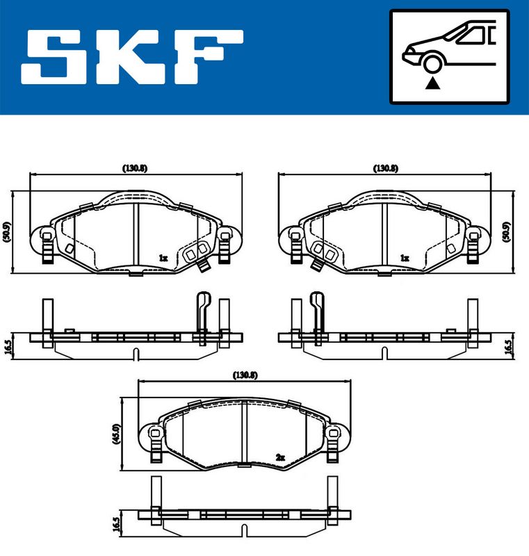 BRAKE - BRAKE PAD PV|25-08