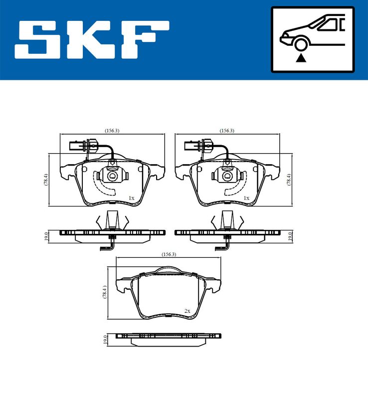 BRAKE - BRAKE PAD PV|25-04