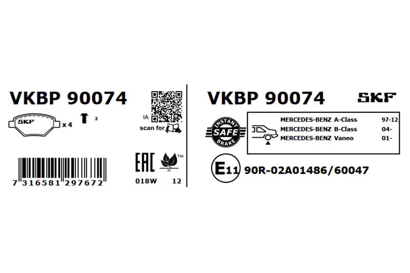 BRAKE - BRAKE PAD PV|25-04