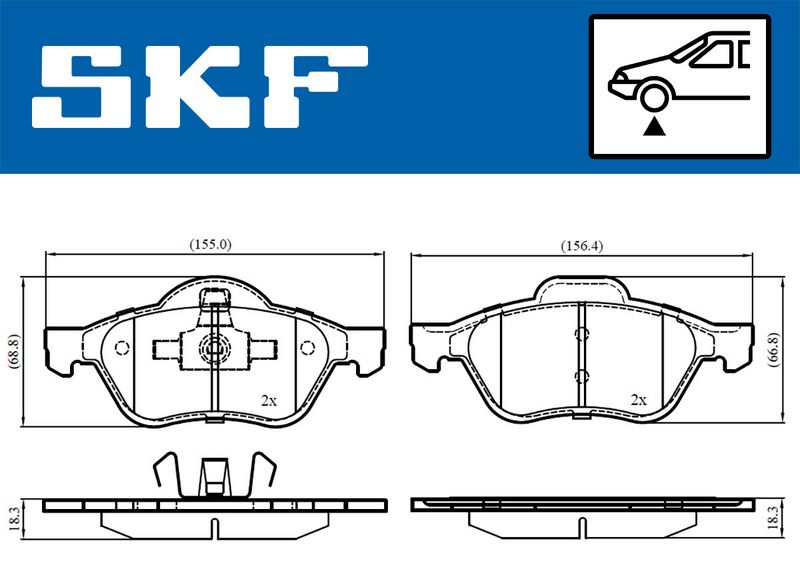 BRAKE - BRAKE PAD PV|25-04