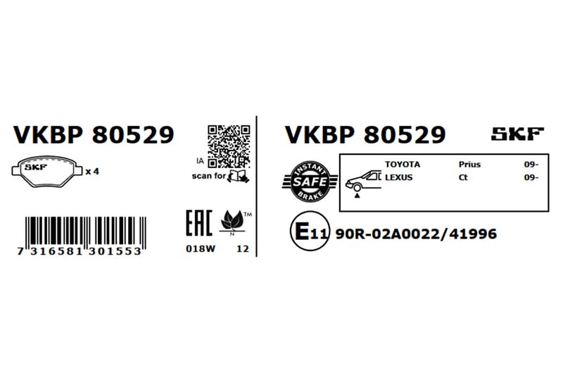 BRAKE - BRAKE PAD PV|25-04