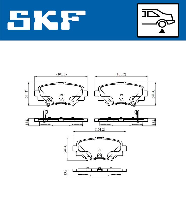BRAKE - BRAKE PAD PV|25-09