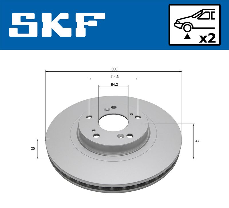 VKBA WHEEL BEARING KIT PV|25-09