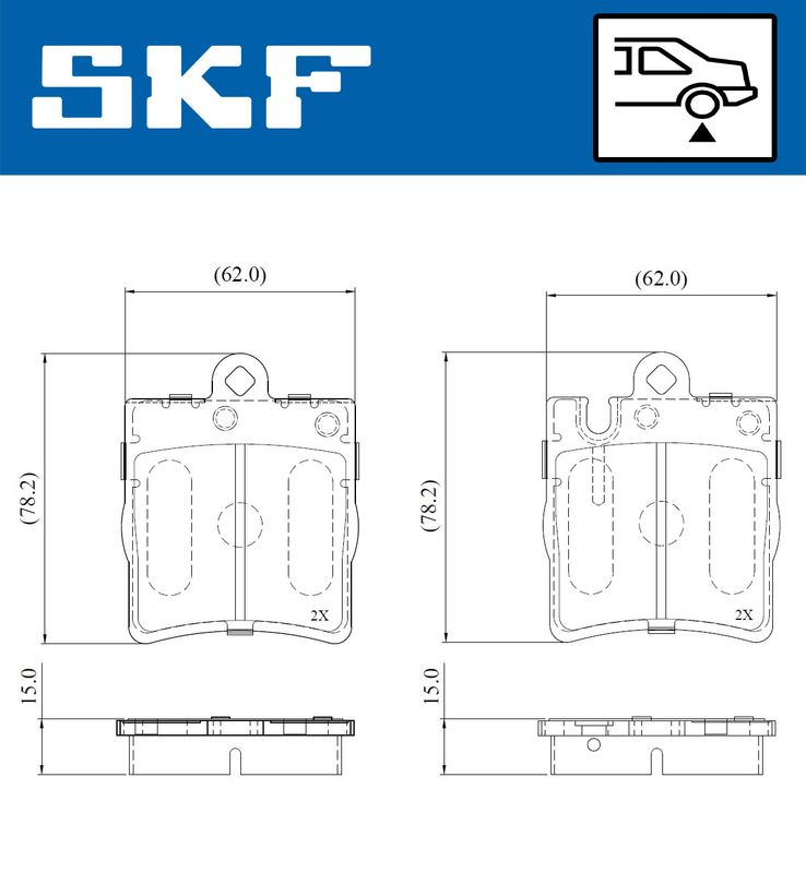 BRAKE - BRAKE PAD PV|25-04