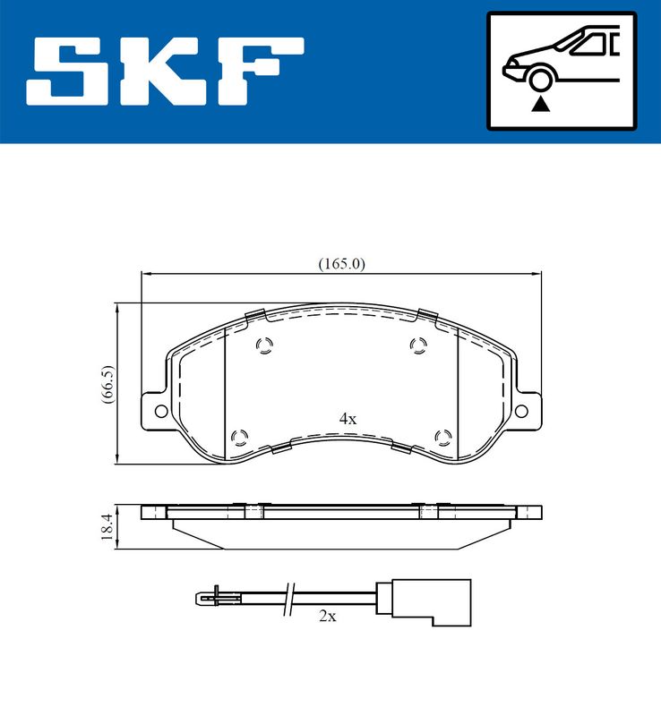 BRAKE - BRAKE PAD PV|25-04