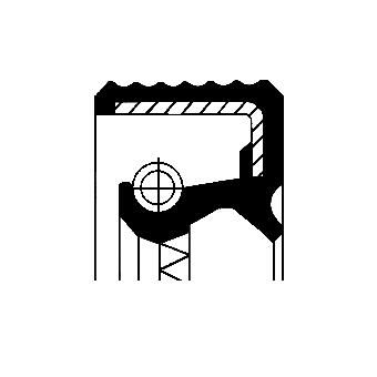 Corteco szimering 35x50x8|2025.4.30