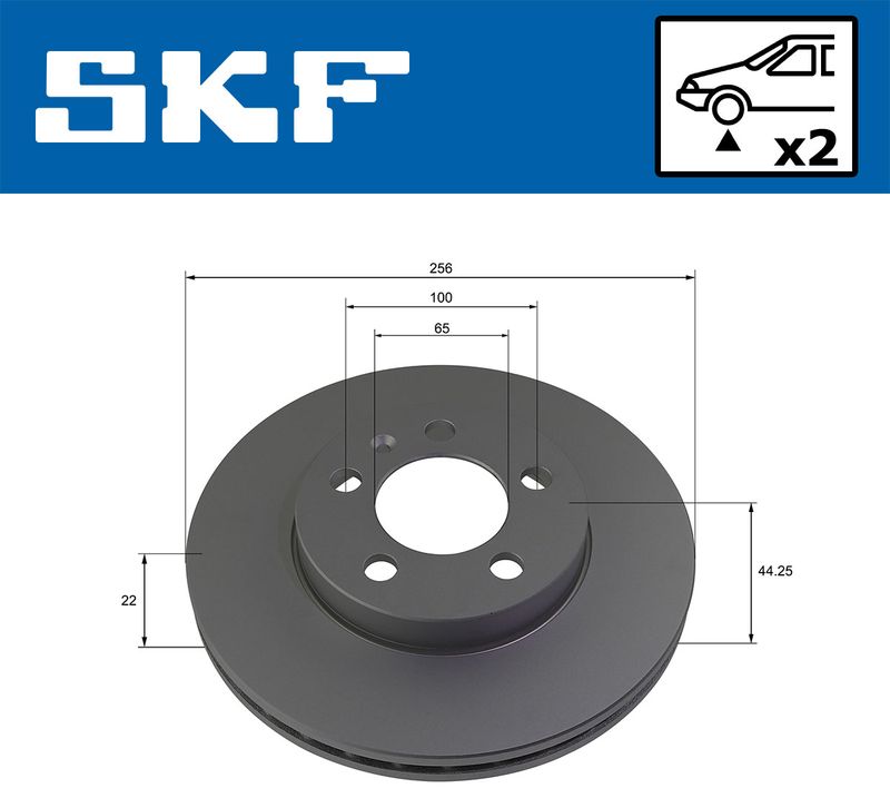 BRAKE - BRAKE DISK PV|25-04