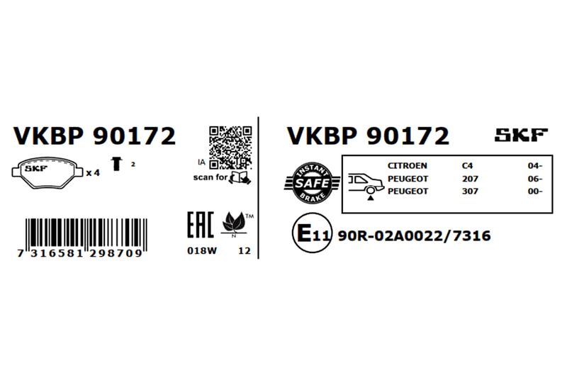 BRAKE - BRAKE PAD PV|25-04