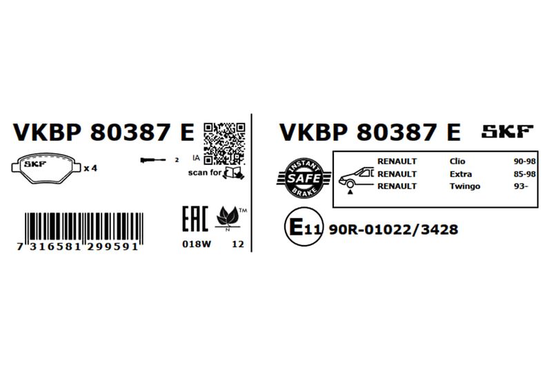 BRAKE - BRAKE PAD PV|25-04
